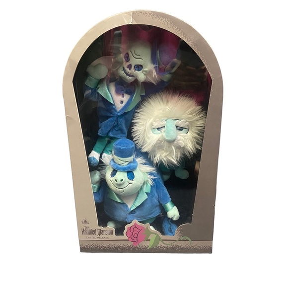 Disney Parks Haunted Mansion Hitchhiking Ghosts Plush Set - Picture 1 of 2